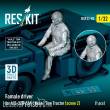ResKit Models RSF32-0085 - Female driver for A/S-32A-31A Mule Tow Tractor (scene 2) (1 pcs) (3D Printed)