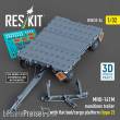ResKit Models RSK32-0034 - MHU-141M munitions trailer with flat bed/cargo platform (type 2) (3D Printed model kit)