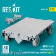 ResKit Models RSK32-0034 - MHU-141M munitions trailer with flat bed/cargo platform (type 2) (3D Printed model kit)
