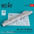 ResKit Models RS48-0408 - AN / ALQ-119 ECM pod (medium length version) (A-7, A-10, F-4, F-16, F-105, F-111) (3D Printed)