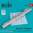 ResKit Models RS48-0409 - AN / ALQ-119 ECM pod (long length version) (A-7, A-10, F-4, F-16, F-105, F-111) (3D Printed)