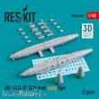 ResKit Models RS48-0441 - AN / ALQ-87 ECM pods early type (2 pcs) (F-100, F-101, F-105, F-111, F-4) (3D Printed)