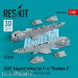 ResKit Models RS48-0446 - USAF Inboard pylons for F-4 Phantom II (2 pcs) (F-4?, RF-4?, F-4D, F-4?, F-4G, F-4F, F-4EJ) (3D Printed)