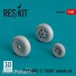 ResKit Models RS48-0462 - AMX (AMX-T) Ghibli wheels set (3D Printed)