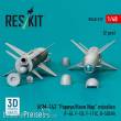 ResKit Models RS48-0517 - AGM-142 Popeye/Have Nap missiles (2 pcs) (F-4E, F-15I, F-111C, B-52G/H) (3D Printed)