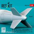 ResKit Models RS48-0525 - Mk.84 thermally protected/BLU-117 with BSU-36/B bombs (2 pcs) (AV-8B, F-14, F/A-18) (3D Printed)
