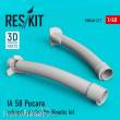 ResKit Models RSU48-0217 - IA 58 Pucara exhaust nozzles for Kinetic kit