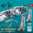 ResKit Models RSU48-0374 - Mirage 2000B cockpit (Basic edition with 3D decals) for Kinetic kit (3D Printed)