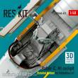 ResKit Models RSU48-0421 - Rafale (C, M) cockpit (Detailed edition) for HobbyBoss kit (3D printed)