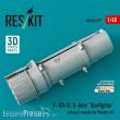 ResKit Models RSU48-0507 - F-104 (S, G-late) Starfighter exhaust nozzle for Kinetic kit (3D Printed)