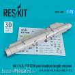 ResKit Models RS72-0408 - AN / ALQ-119 ECMpod (medium length version) (A-7, A-10, F-4, F-16, F-105, F-111) (3D Printed)