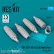 ResKit Models RS72-0453 - UB-32A-24 rocket launchers (4 pcs) (Mi-24, Mi-8) (3D Printed)