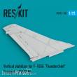 ResKit Models RSU72-0183 - Vertical stabilizer for F-105G Thunderchief Trumpeter 01618 kit