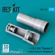 ResKit Models RSU72-0231 - F-4 (B, C, D, N) Phantom II exhaust nozzles for Hasegawa kit (3D Printed)