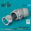 ResKit Models RSU72-0290 - F-35B Lightning II exhaust nozzle (Short takeoff) for Tamiya kit (3D printed)