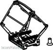 Piko 46257 - N Pantograph Hise BR E18 silber