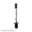 Viessmann 4647 - H0 Licht-Ausfahrsignal Fahrbegriff: 1/2/3/5/6 SBB/RhB, Typ L