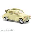 Busch 46576 - Renault 4 CV Cabriolimousine, Gelb