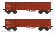 B-Models 47.165 - Offenes Güterwagen-Set A Eaos Eaos-x , DB , set B
