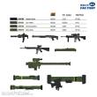 Magic Factory 2002 - 1:35 NATO Individual Weapon Set A(A kit incl.2 pcs of each weapon