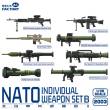 Magic Factory 2003 - 1:35 NATO Individual Weapon Set B(A kit incl.2pcs of each weapon