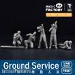 Magic Factory 7507 - 1:48 1/48 Ground Service Crew Set