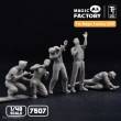 Magic Factory 7507 - 1:48 1/48 Ground Service Crew Set
