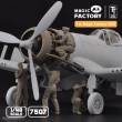 Magic Factory 7507 - 1:48 1/48 Ground Service Crew Set