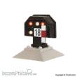 Viessmann H0 4728 - Licht-Sperrsignal, nieder, mit Multiplex- Technologie