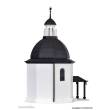 Vollmer 47612 - N Stille-Nacht-Gedächtniskapelle mit LED-Beleuchtung und Kunstschnee, Funktionsbausatz