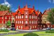 Vollmer 47636 - Eisenbahner Wohnhaus, Eckhaus
