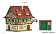 Vollmer 47731 - Gasthof Zur Glocke mit LED-Beleuchtung, Funktionsbausatz