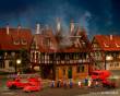Vollmer 47738 - Brennendes Haus