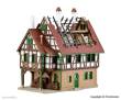 Vollmer 47738 - Brennendes Haus