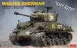 Rye Field Model RM-5028 - SHERMAN M4A3E8 W/Workable Track links in 1:35