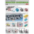 Rye Field Model RM-5028 - SHERMAN M4A3E8 W/Workable Track links in 1:35