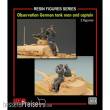 Rye Field Model 2015 - Observation German tank man and captain(2 resin figures)