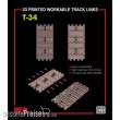 Rye Field Model 2023 - Workable track links for T-34 (3D printed )