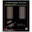 Rye Field Model 2013 - Workable track links for Pz. Kpfw. III /IV early production (3D printed )