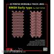 Rye Field Model 2057 - Workable Track Links RMSH Early Type for T-55/72/62