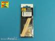 Aber Models 16024 - Barrel cleaning rods with brackets for Tiger I -very early model 1240mm