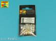 Aber Models 16 058 A - German Stielhandgranate 24 -set of 15 pcs. All metal parts