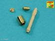 Aber Models 16 058 B - German Stielhandgranate 24 -set of 15 pcs. Metal and wood parts
