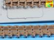 Aber Models 16 068A - Panzer IV track link pins x 25 pcs.