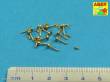 Aber Models 16105 - Wing nuts with turned bolt x 12 pcs.