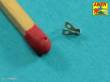 Aber Models 16108 - One wing nuts for German vehicles PE nuts with turned bolt x 26 pcs.