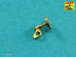 Aber Models 16108 - One wing nuts for German vehicles PE nuts with turned bolt x 26 pcs.