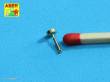 Aber Models 16111 - Wing nuts PE nuts with turned bolt x 30 pcs.