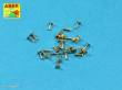 Aber Models 16112 - Turned Hexagonal bolts (1,34x2,60mm) x 30 pcs.