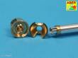 Aber Models 16 L-08 - Early muzzle brake used on German 8,8zm barrel Tiger I-early and Tiger II
